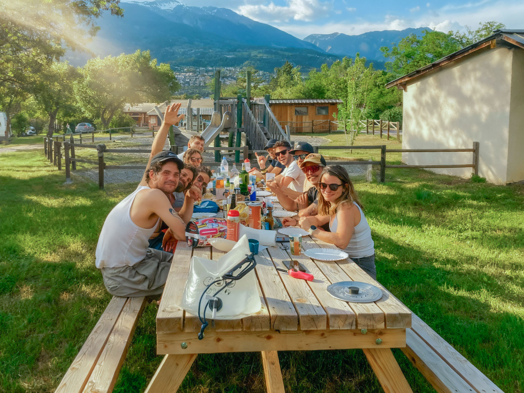 accueil groupes camping hautes alpes