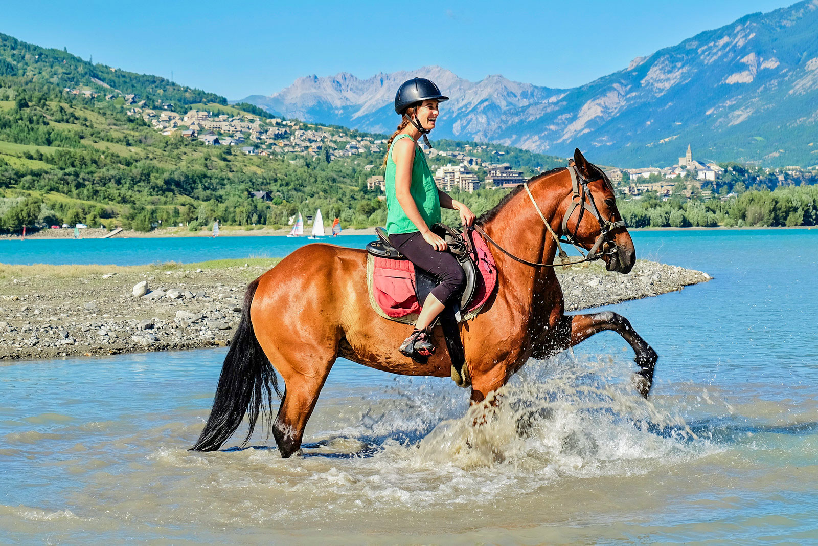 équitation hautes alpes