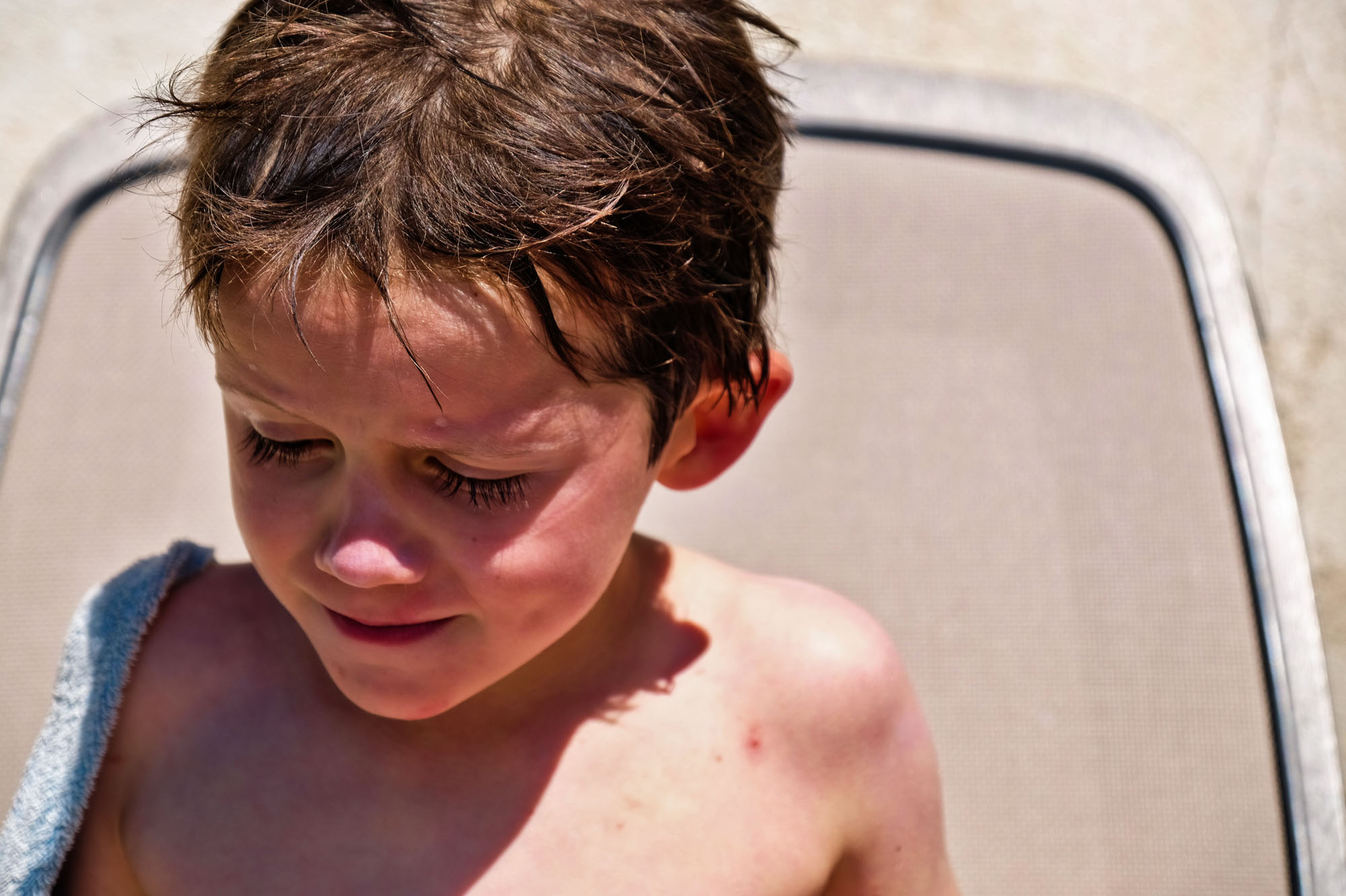 pause relaxation piscine