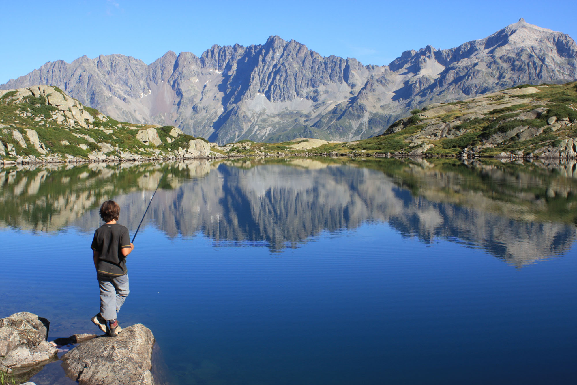 pêche lac de Serre-Ponçon
