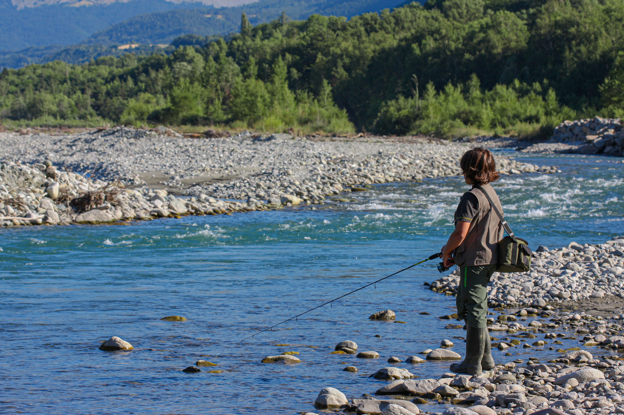 pêche lac de Serre-Ponçon