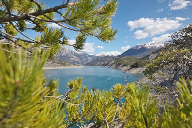 randonnée Lac de Serre-Ponçon, Alpes