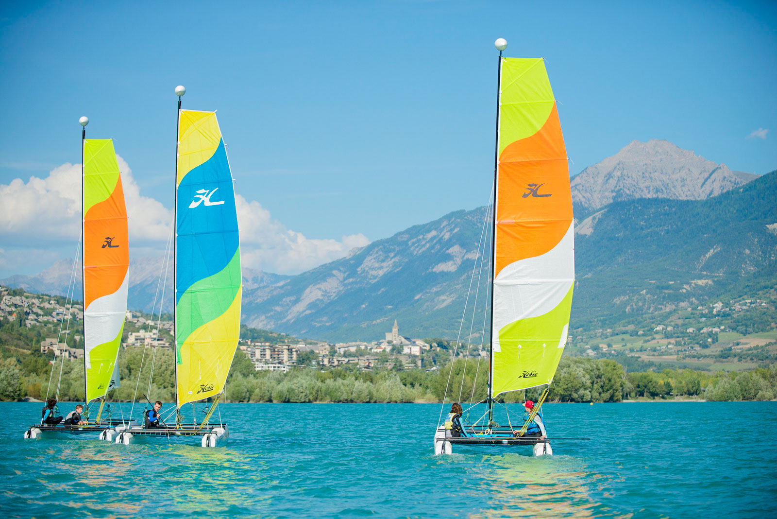 voiles du lac de Serre-Ponçon